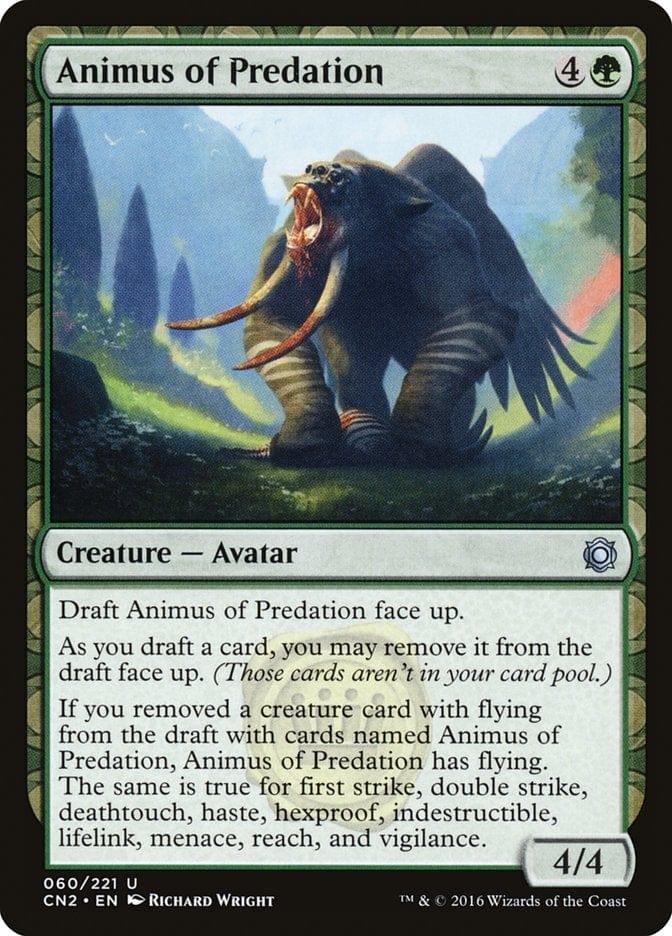 Magic: The Gathering MTG Single Animus of Predation [Conspiracy: Take the Crown]