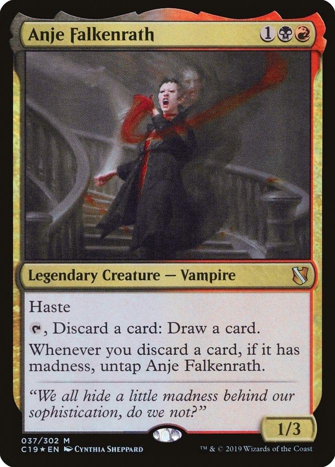 Magic: The Gathering MTG Single Anje Falkenrath [Commander 2019]