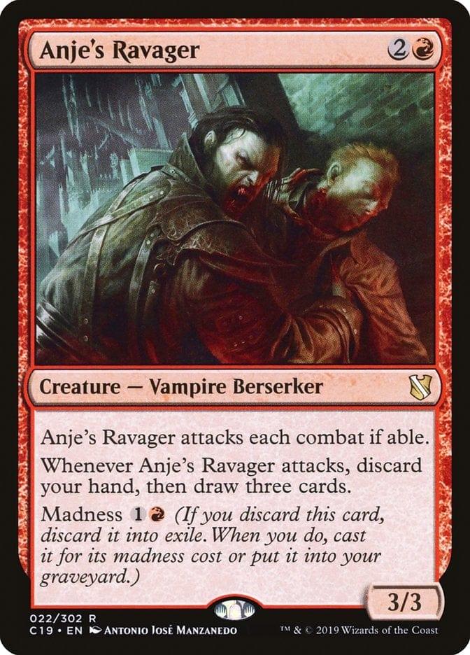 Magic: The Gathering MTG Single Anje's Ravager [Commander 2019]