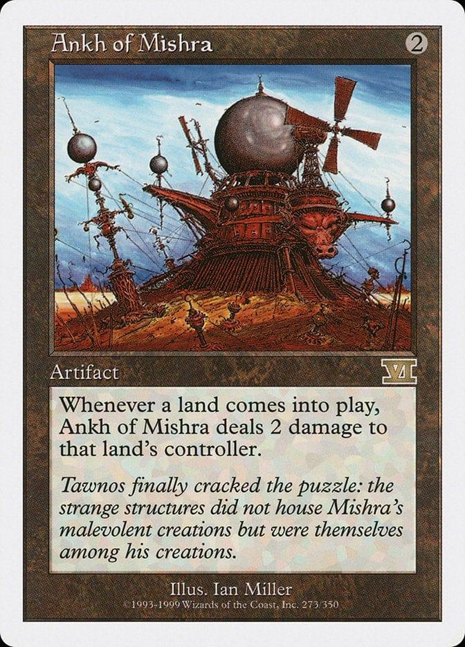Magic: The Gathering MTG Single Ankh of Mishra [Classic Sixth Edition]
