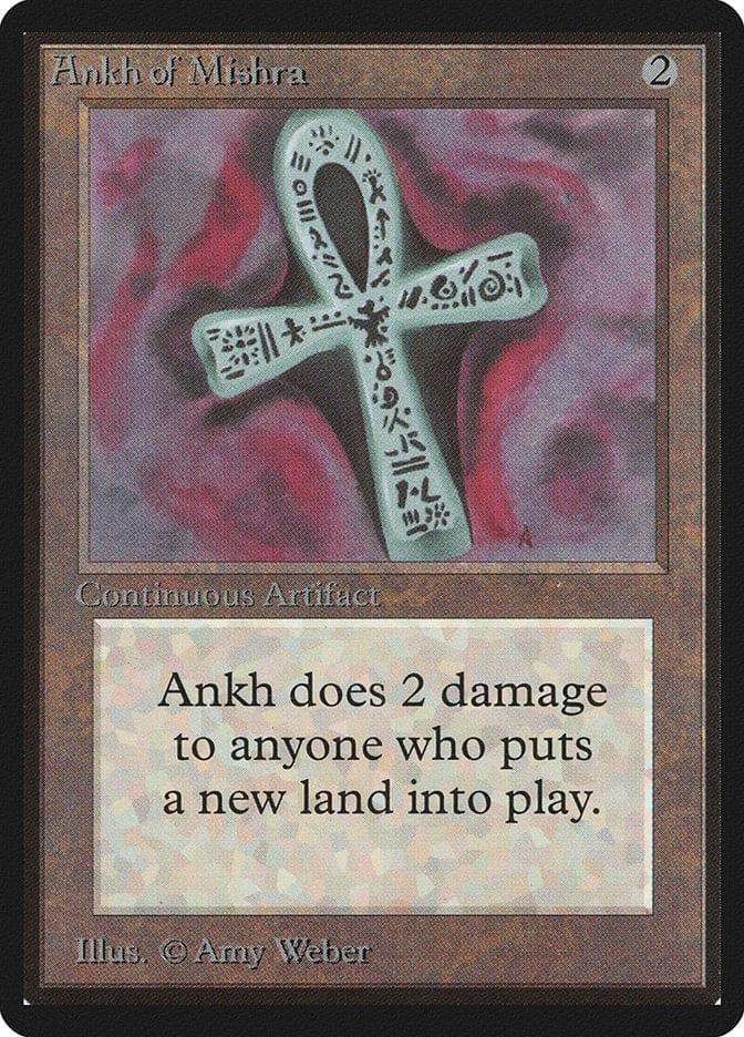 Magic: The Gathering MTG Single Ankh of Mishra [Limited Edition Beta]
