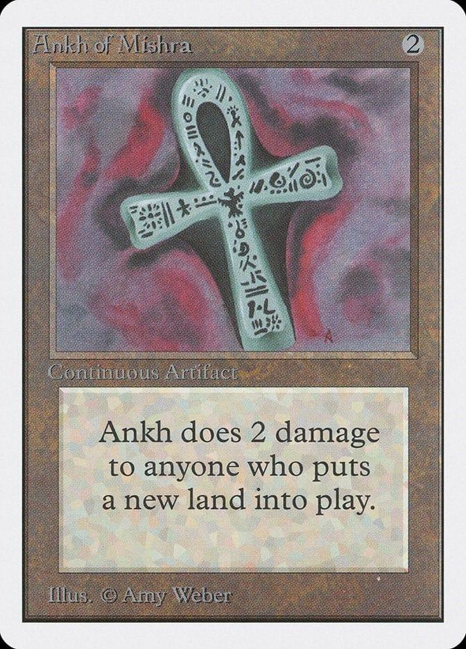 Magic: The Gathering MTG Single Ankh of Mishra [Unlimited Edition]