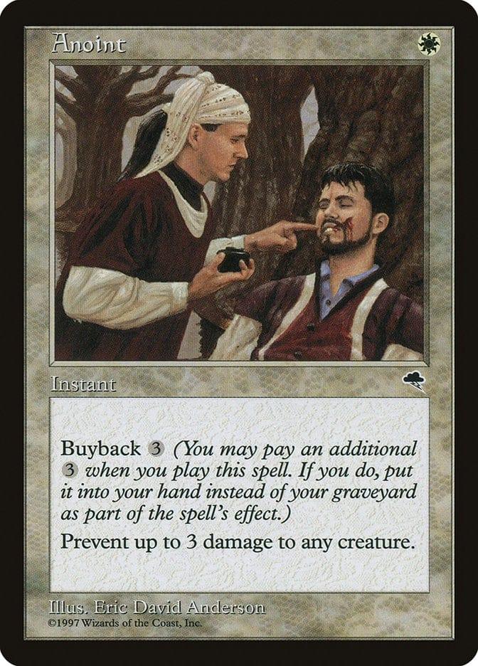 Magic: The Gathering MTG Single Anoint [Tempest]
