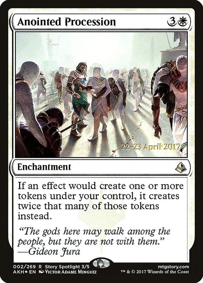 Magic: The Gathering MTG Single Anointed Procession  [Amonkhet Prerelease Promos]