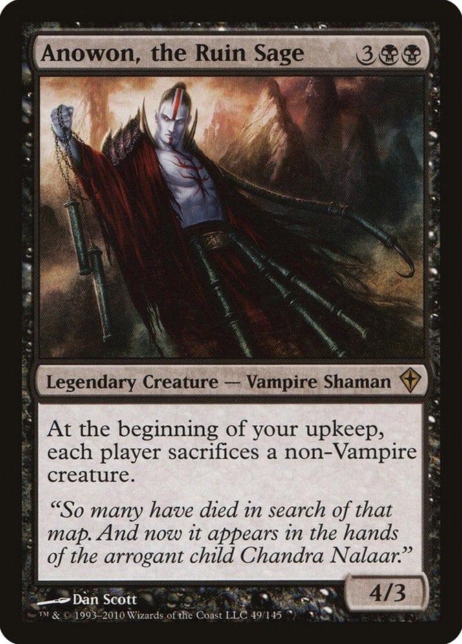 Magic: The Gathering MTG Single Anowon, the Ruin Sage [Worldwake]
