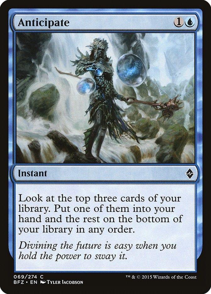 Magic: The Gathering MTG Single Anticipate [Battle for Zendikar]