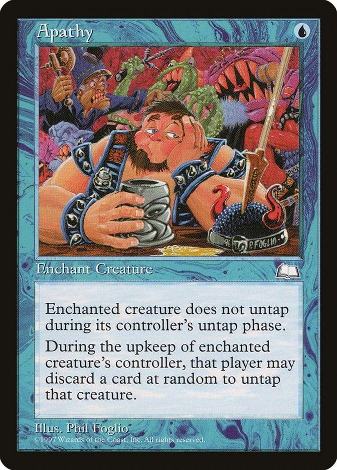 Magic: The Gathering MTG Single Apathy [Weatherlight]
