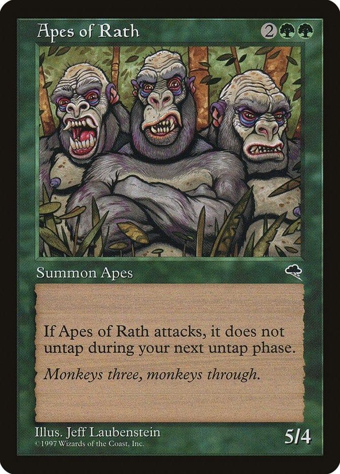 Magic: The Gathering MTG Single Apes of Rath [Tempest]