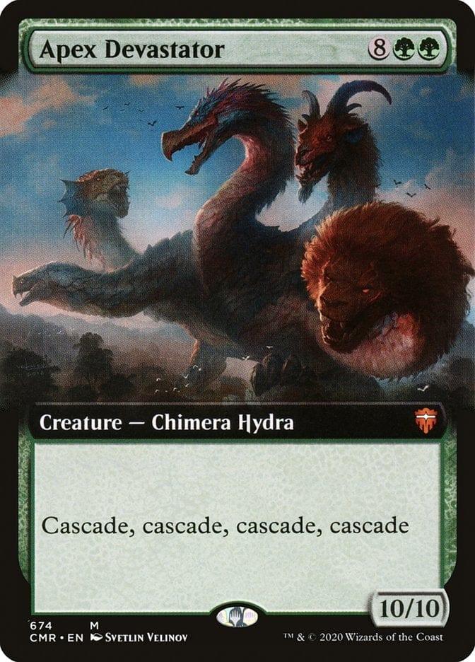 Magic: The Gathering MTG Single Apex Devastator (Extended) [Commander Legends Extended]
