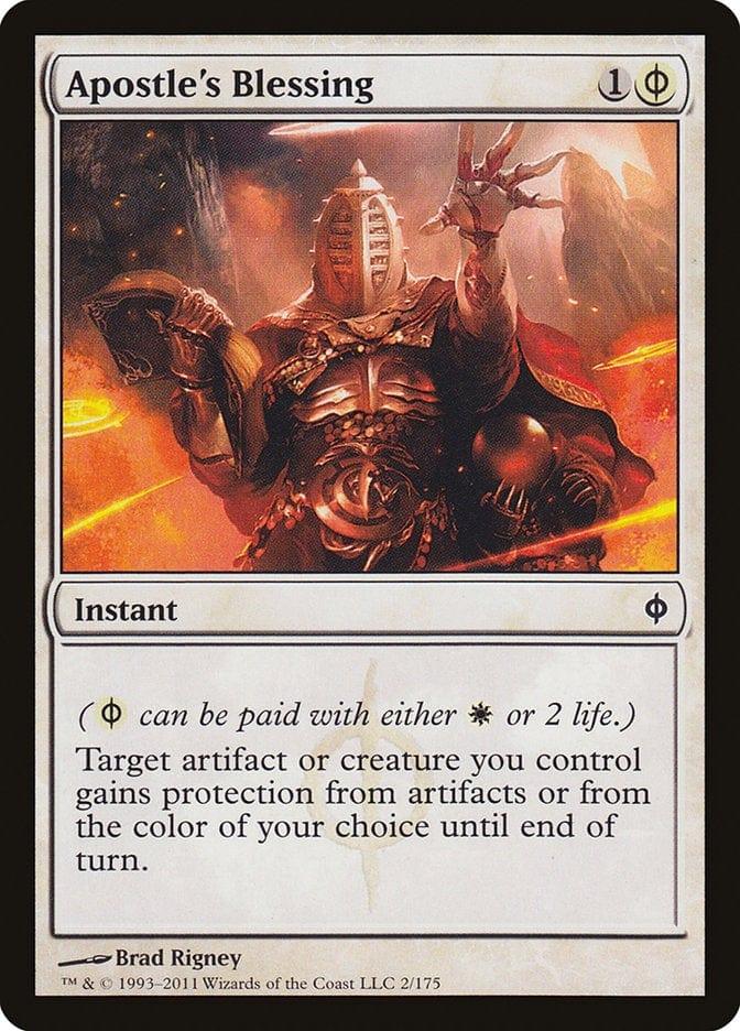 Magic: The Gathering MTG Single Apostle's Blessing [New Phyrexia]