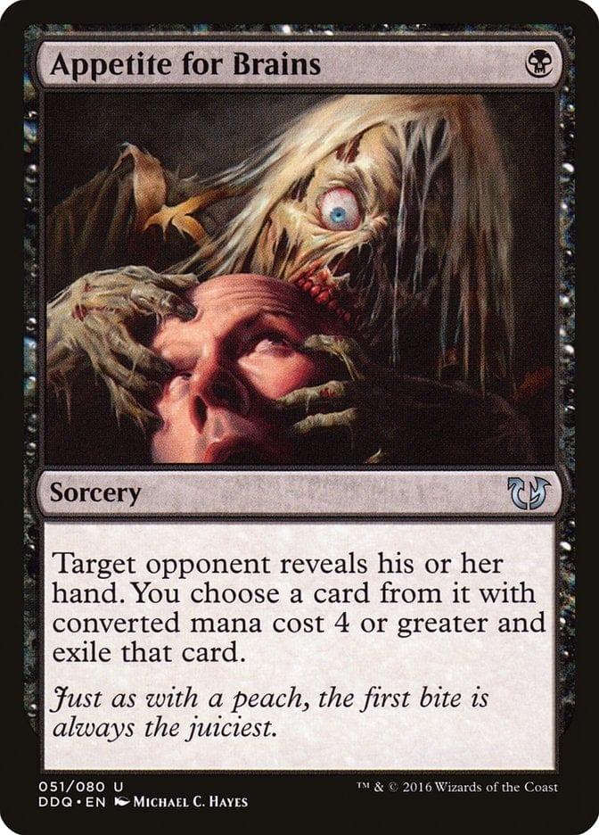 Magic: The Gathering MTG Single Appetite for Brains [Duel Decks: Blessed vs. Cursed]