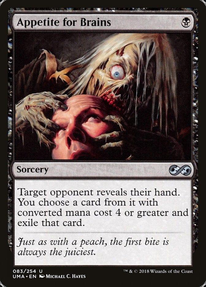 Magic: The Gathering MTG Single Appetite for Brains [Ultimate Masters]