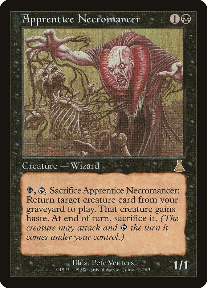 Magic: The Gathering MTG Single Apprentice Necromancer [Urza's Destiny]