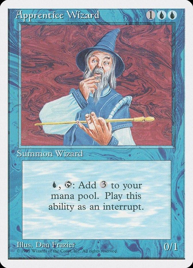 Magic: The Gathering MTG Single Apprentice Wizard [Fourth Edition]