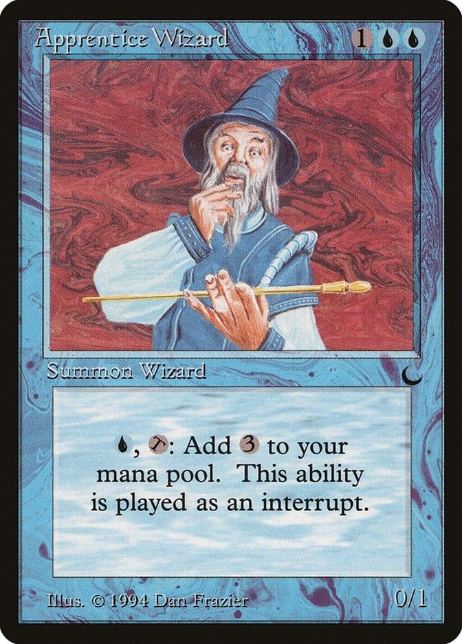 Magic: The Gathering MTG Single Apprentice Wizard [The Dark]