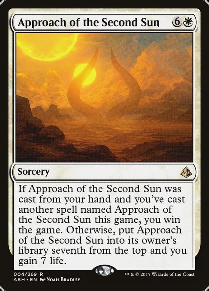 Magic: The Gathering MTG Single Approach of the Second Sun [Amonkhet]