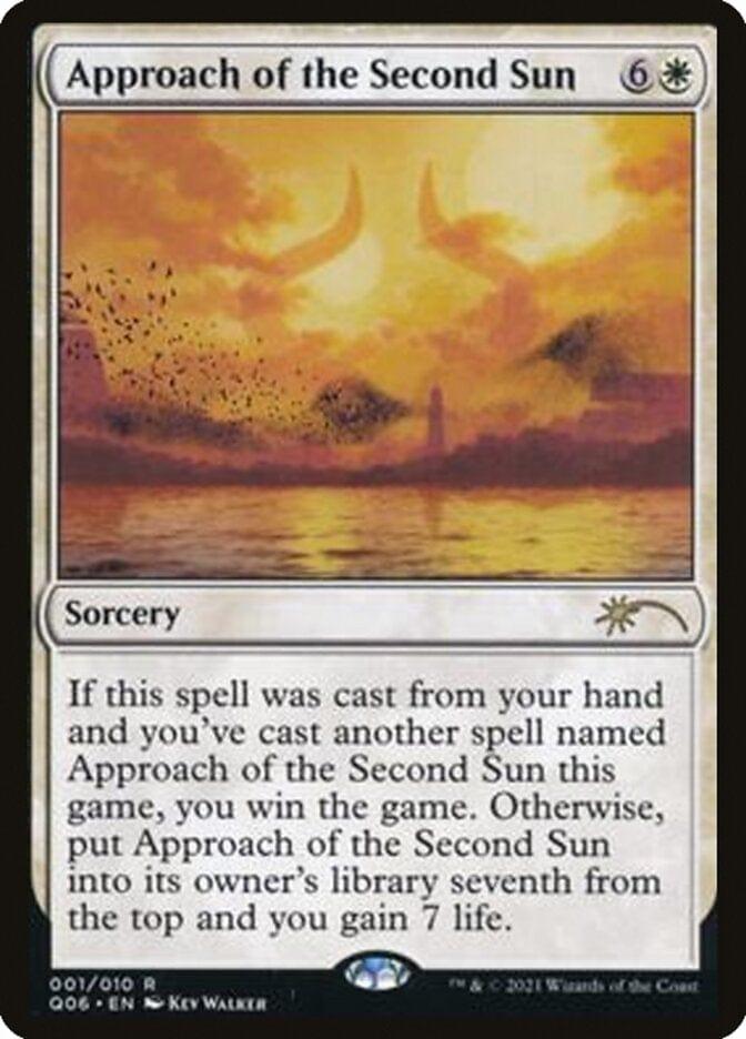 Magic: The Gathering MTG Single Approach of the Second Sun [Pioneer Challenger Decks 2021]