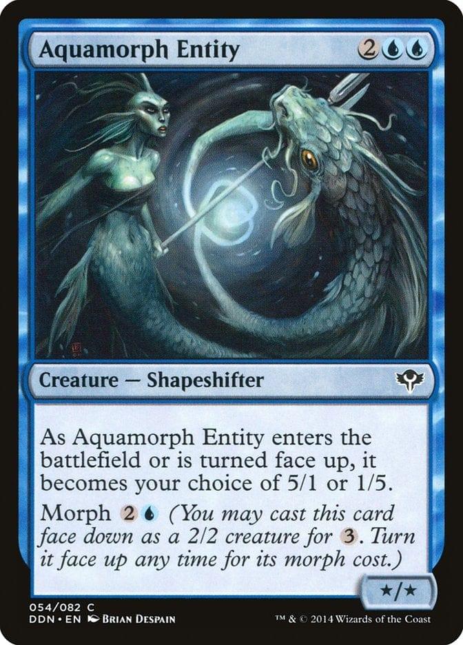 Magic: The Gathering MTG Single Aquamorph Entity [Duel Decks: Speed vs. Cunning]