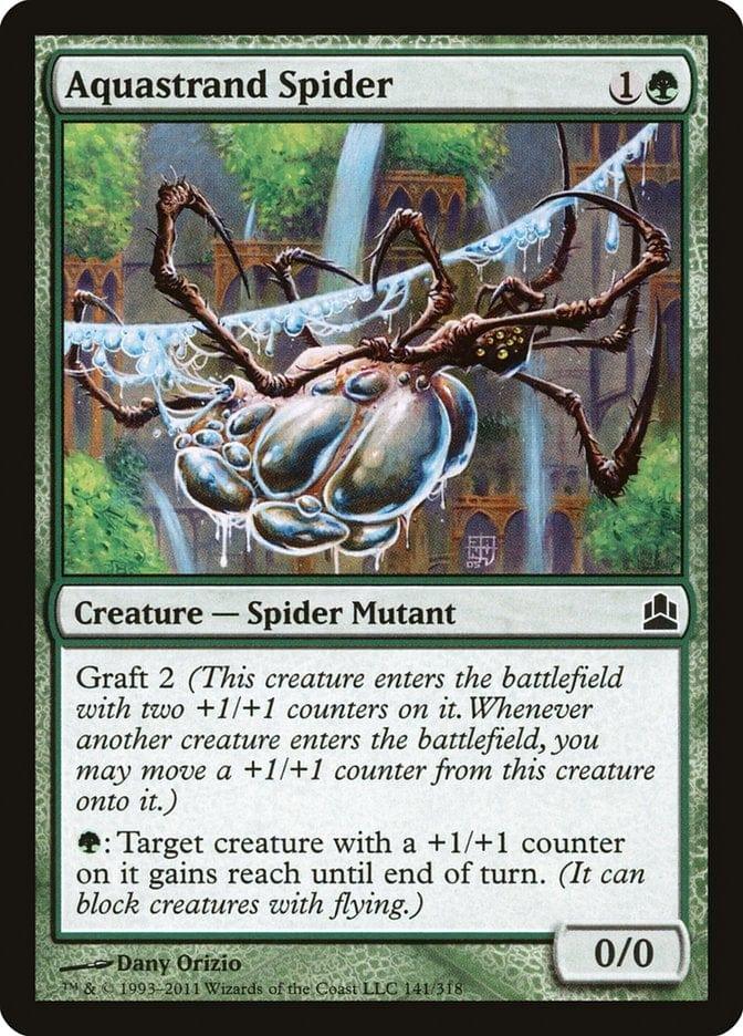 Magic: The Gathering MTG Single Aquastrand Spider [Commander 2011]