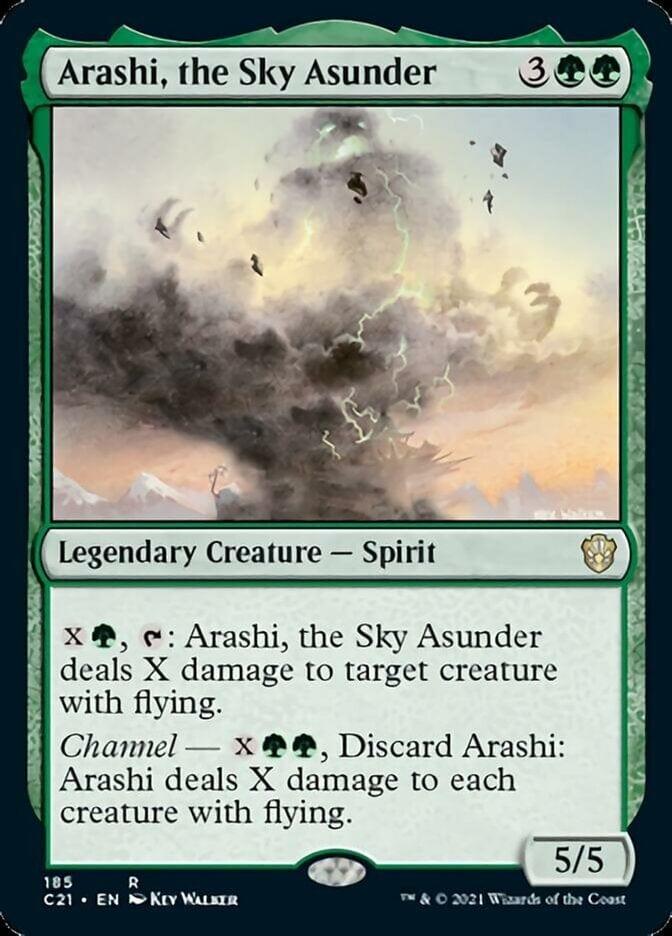 Magic: The Gathering MTG Single Arashi, the Sky Asunder [Commander 2021]