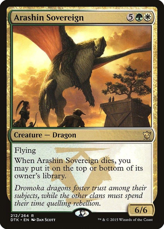 Magic: The Gathering MTG Single Arashin Sovereign [Dragons of Tarkir]