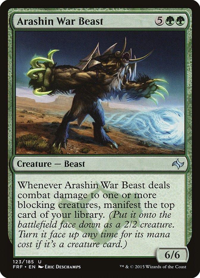 Magic: The Gathering MTG Single Arashin War Beast [Fate Reforged]