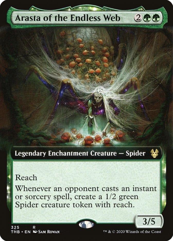 Magic: The Gathering MTG Single Arasta of the Endless Web (Extended) [Theros Beyond Death]