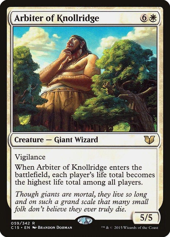 Magic: The Gathering MTG Single Arbiter of Knollridge [Commander 2015]