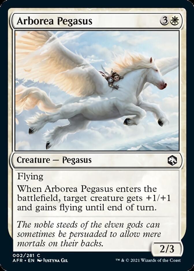 Magic: The Gathering MTG Single Arborea Pegasus [Dungeons & Dragons: Adventures in the Forgotten Realms]