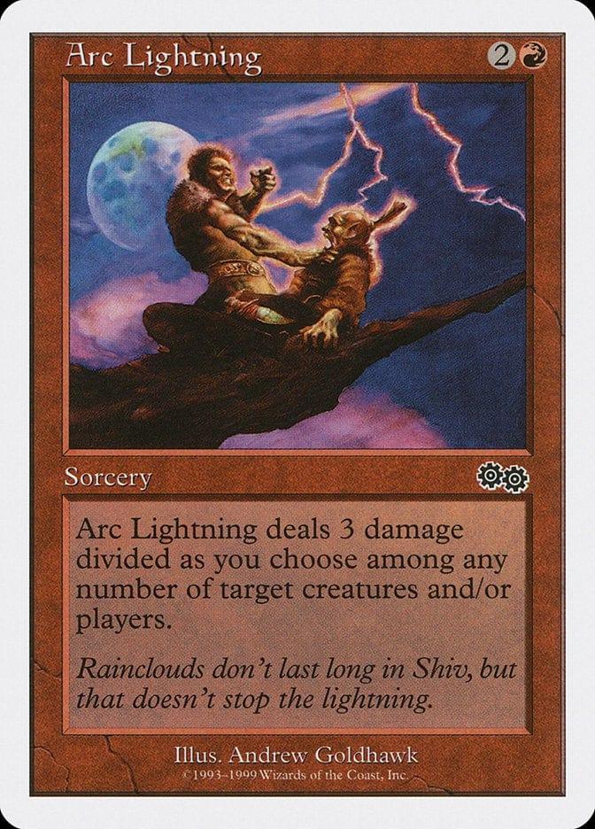 Magic: The Gathering MTG Single Arc Lightning [Battle Royale Box Set]