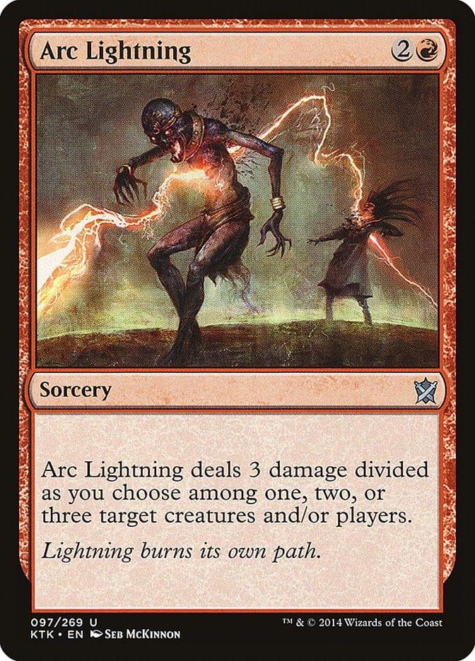 Magic: The Gathering MTG Single Arc Lightning [Khans of Tarkir]