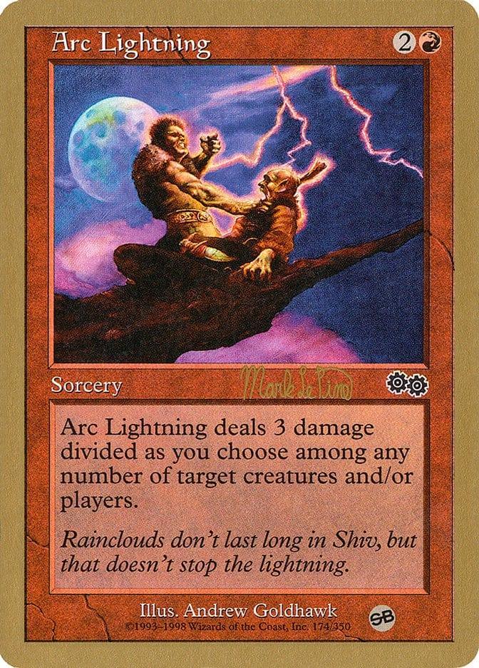 Magic: The Gathering MTG Single Arc Lightning [World Championship Decks 1999]