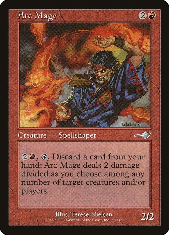 Magic: The Gathering MTG Single Arc Mage [Nemesis]