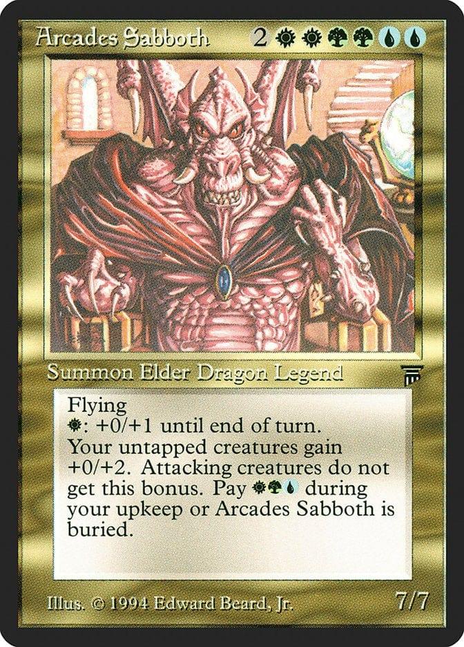 Magic: The Gathering MTG Single Arcades Sabboth [Legends]