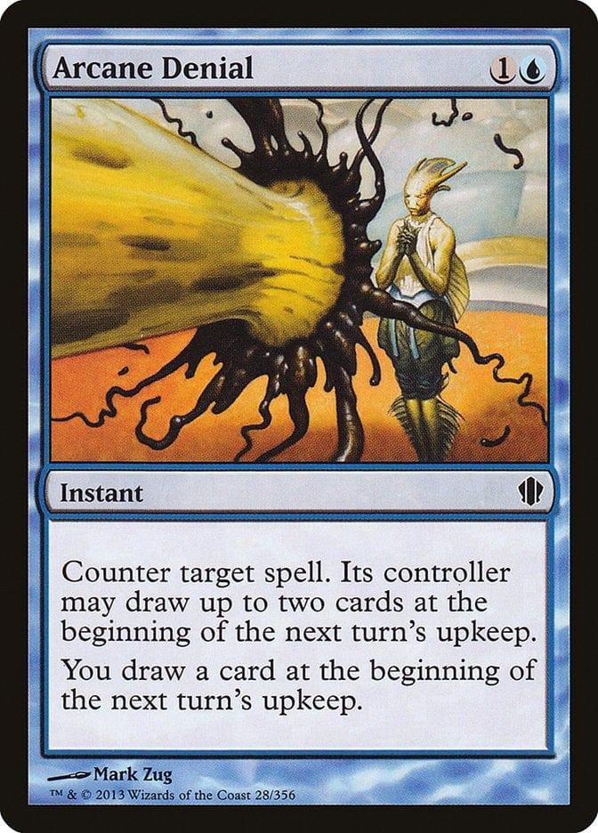Magic: The Gathering MTG Single Arcane Denial [Commander 2013]