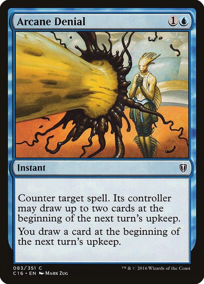 Magic: The Gathering MTG Single Arcane Denial [Commander 2016]