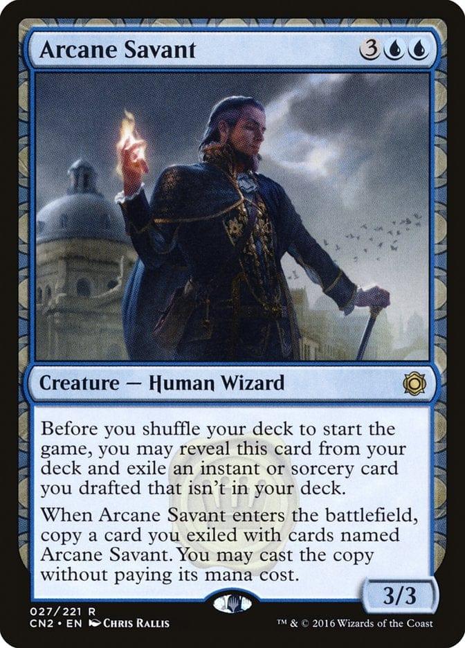 Magic: The Gathering MTG Single Arcane Savant [Conspiracy: Take the Crown]