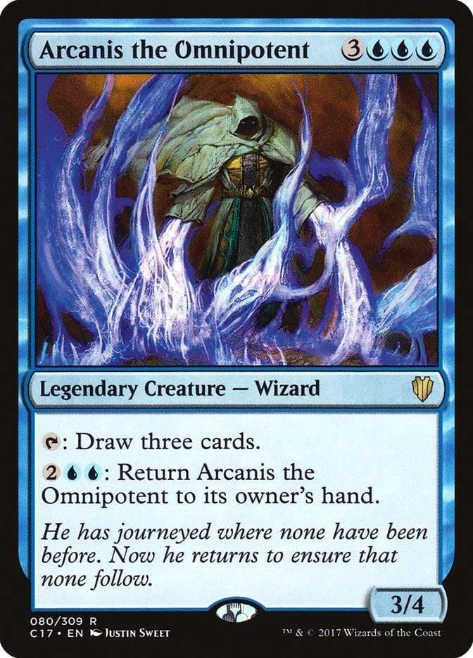 Magic: The Gathering MTG Single Arcanis the Omnipotent [Commander 2017]