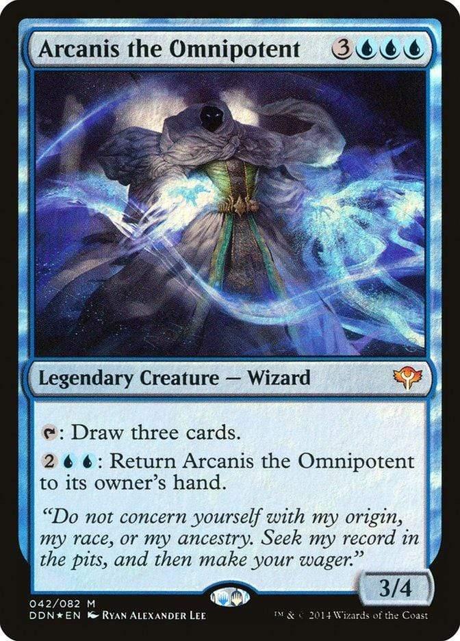 Magic: The Gathering MTG Single Arcanis the Omnipotent [Duel Decks: Speed vs. Cunning]