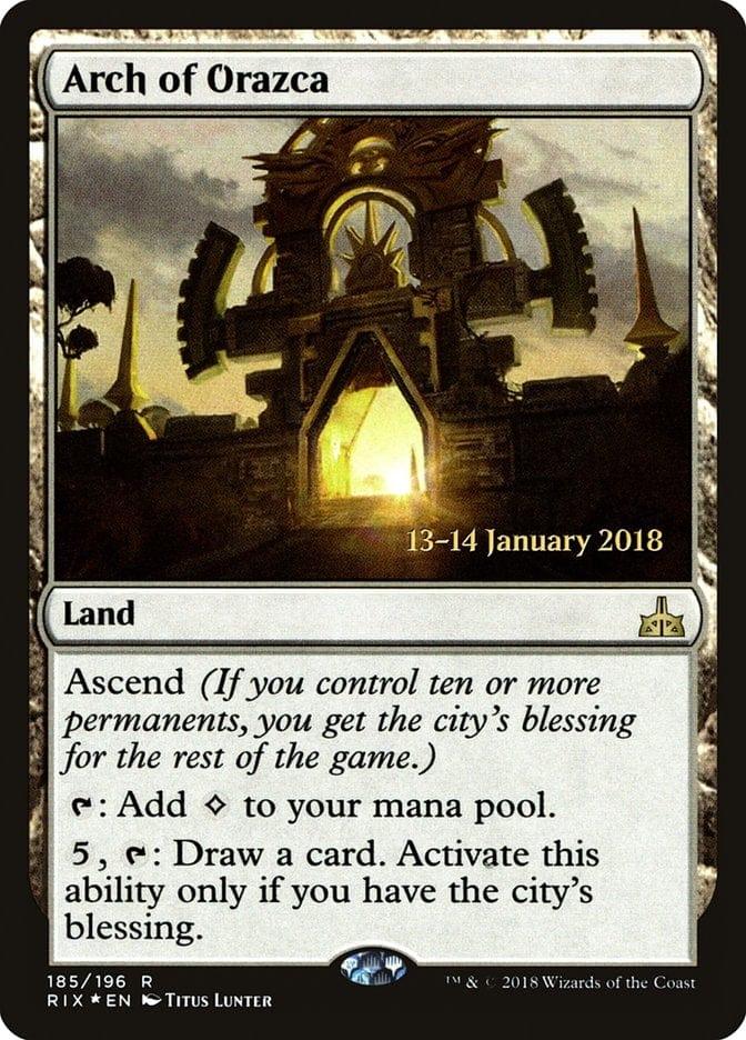 Magic: The Gathering MTG Single Arch of Orazca [Rivals of Ixalan Prerelease Promos]