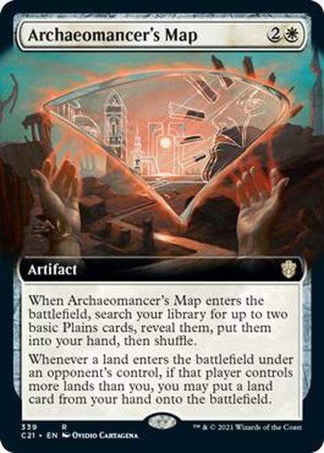 Magic: The Gathering MTG Single Archaeomancer's Map (Extended) [Commander 2021]