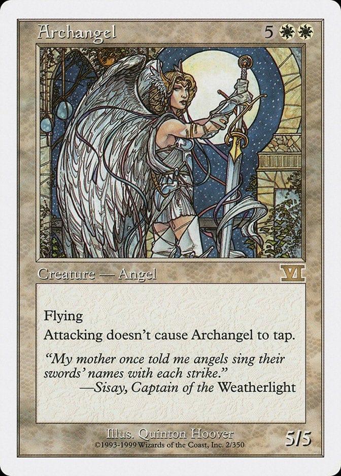 Magic: The Gathering MTG Single Archangel [Classic Sixth Edition]