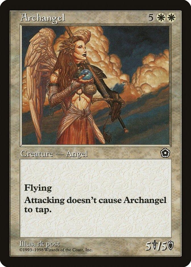Magic: The Gathering MTG Single Archangel [Portal Second Age]