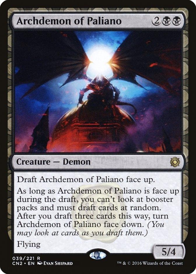 Magic: The Gathering MTG Single Archdemon of Paliano [Conspiracy: Take the Crown]