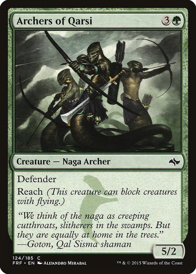 Magic: The Gathering MTG Single Archers of Qarsi [Fate Reforged]