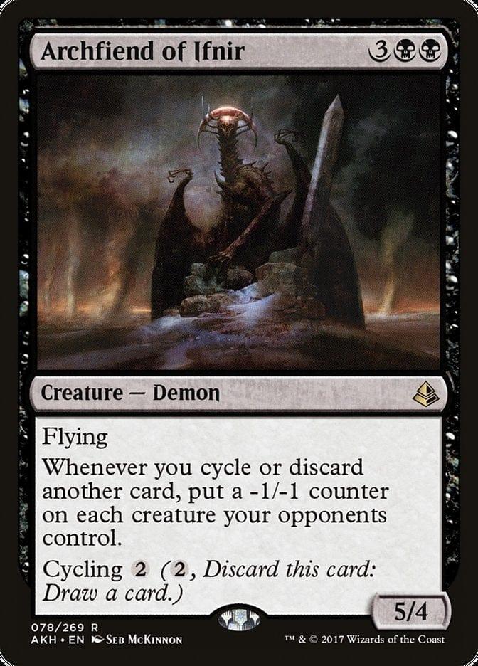 Magic: The Gathering MTG Single Archfiend of Ifnir [Amonkhet]