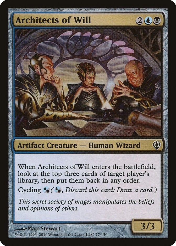 Magic: The Gathering MTG Single Architects of Will [Archenemy]