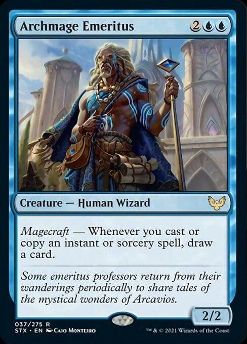 Magic: The Gathering MTG Single Archmage Emeritus [Strixhaven: School of Mages]