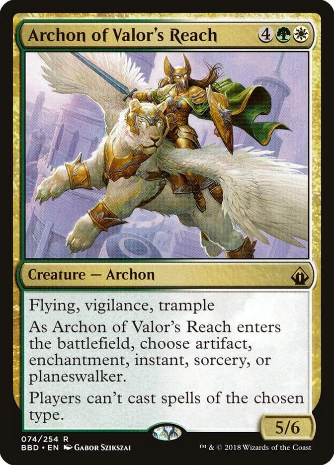 Magic: The Gathering MTG Single Archon of Valor's Reach [Battlebond]