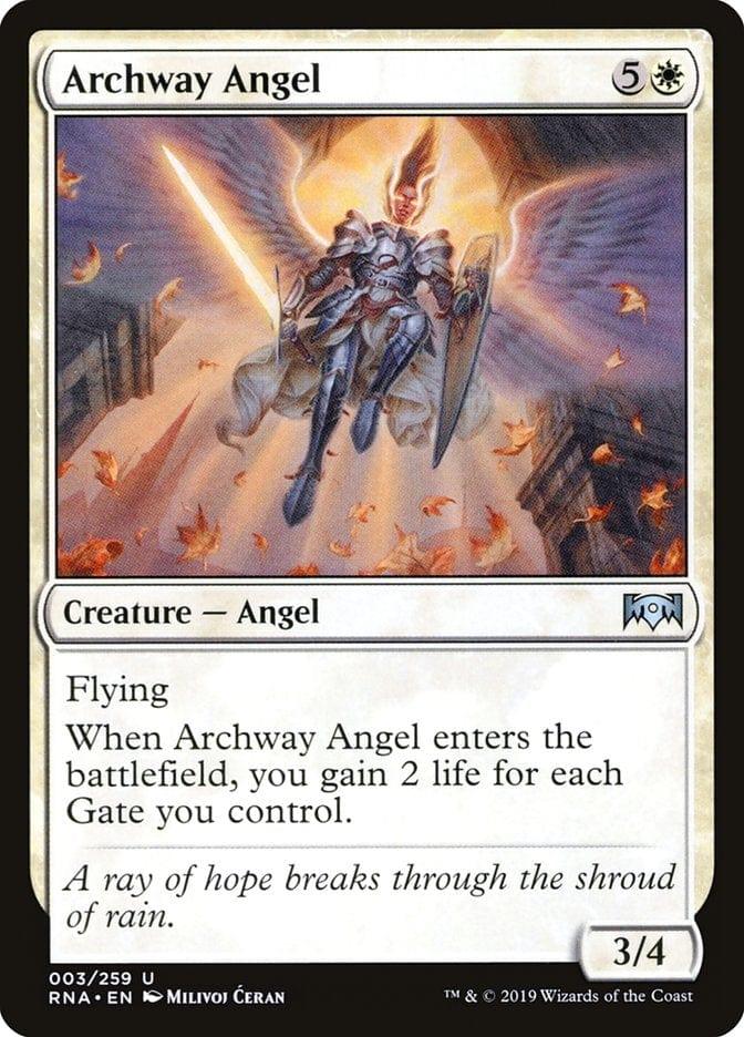 Magic: The Gathering MTG Single Archway Angel [Ravnica Allegiance]